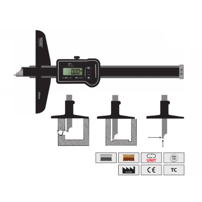 Штангенглубиномеры Vogel цифровые со сменными колками